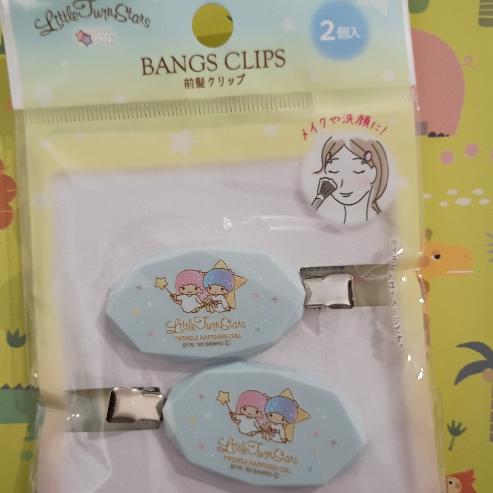 Bangs Clips - Blue